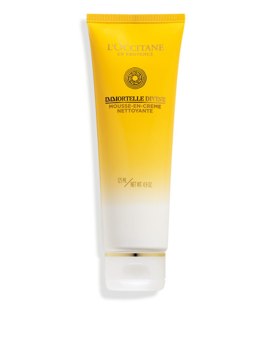 Mousse-en-crème nettoyante Immortelle Divine125 ml
