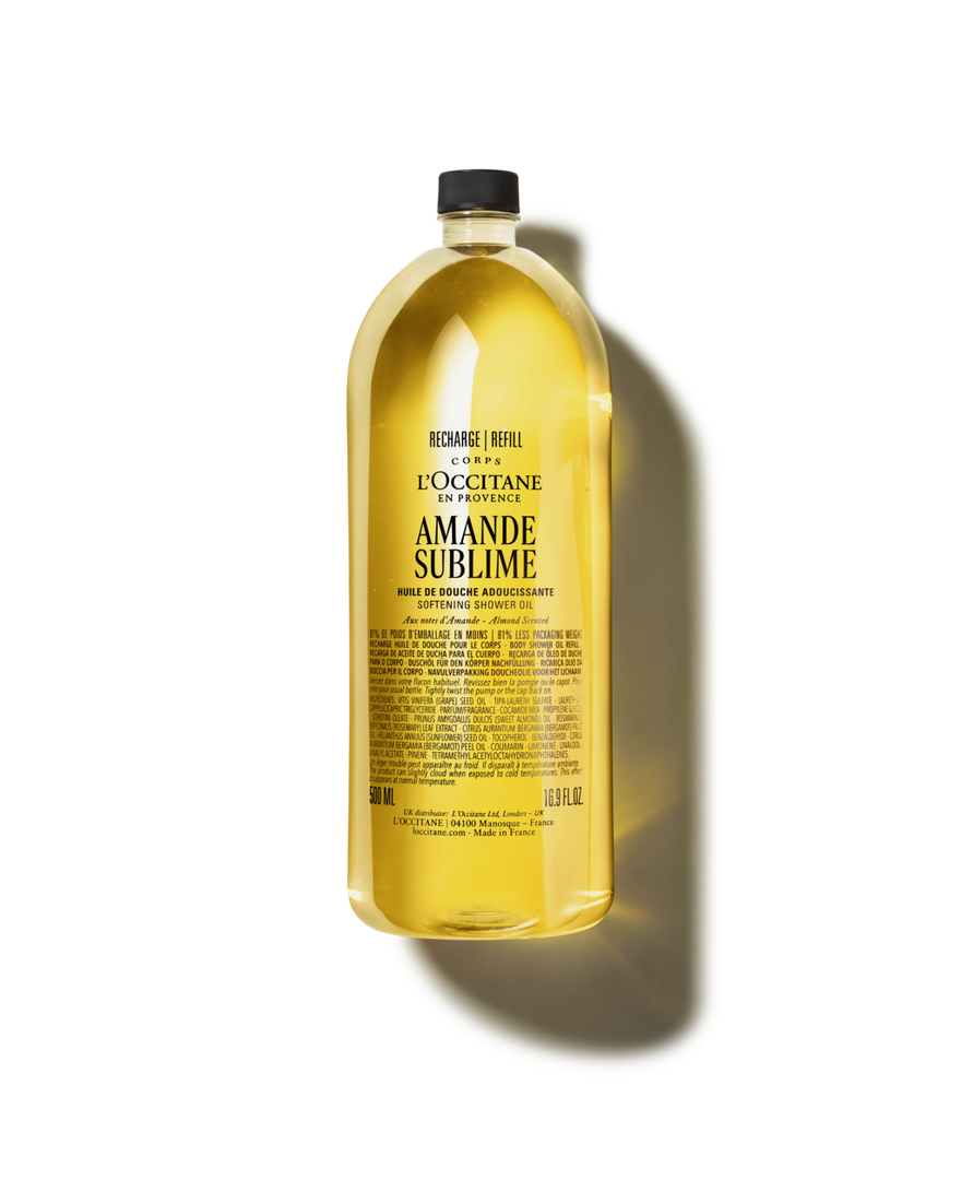 Recharge Huile de Douche Amande500 ml