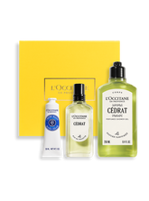Coffret cadeau Parfum Cédrat