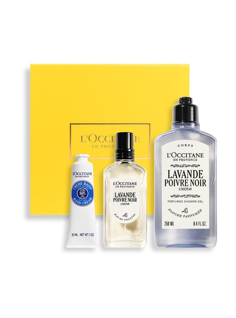 Coffret cadeau Parfum Lavande Poivre Noir