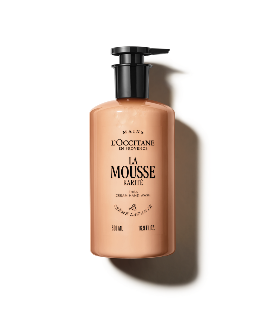 Mousse Crème Lavante Mains Karité500 ml