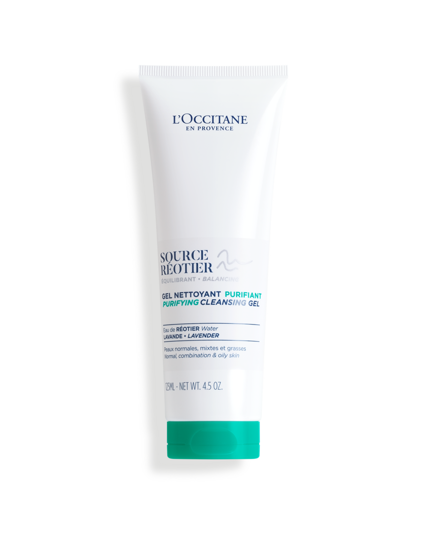 Gel Nettoyant Visage Source Réotier125 ml