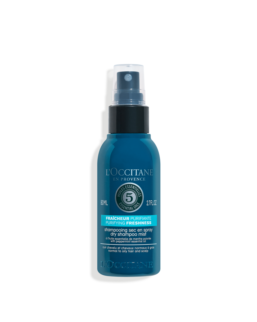 Shampooing Sec en Spray Fraîcheur Purifiante80 ml