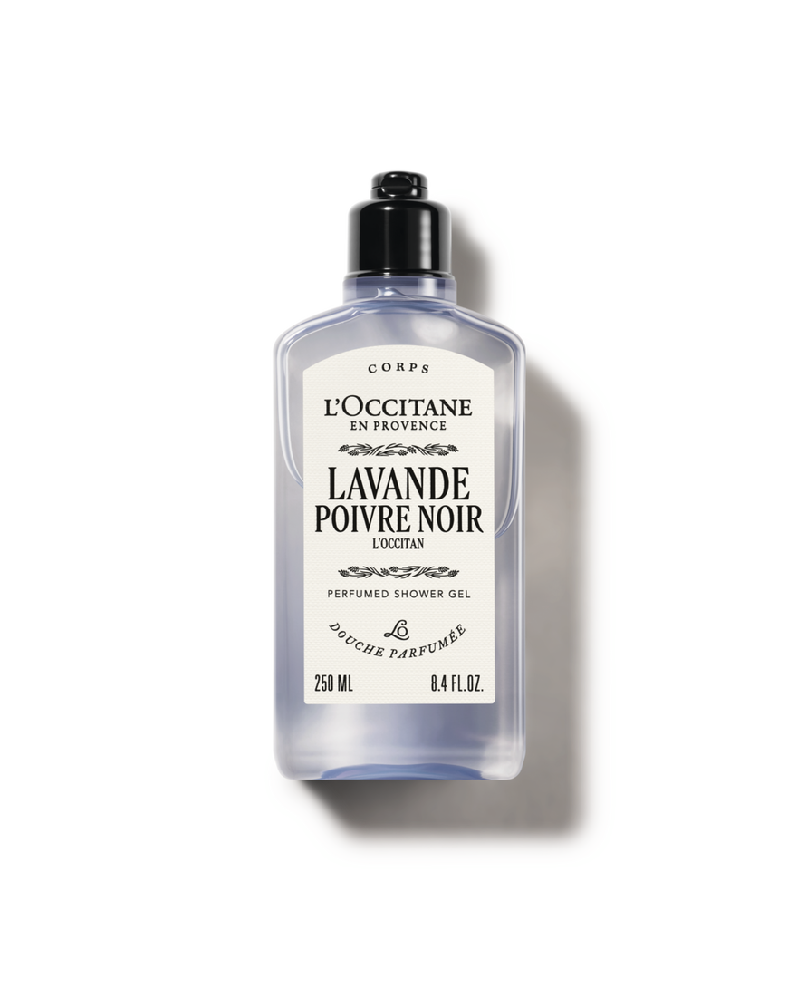 Gel Douche parfumé Lavande Poivre Noir (L'Occitan)250 ml