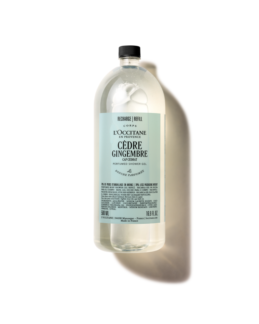 Recharge Gel Douche Cèdre Gingembre500 ml