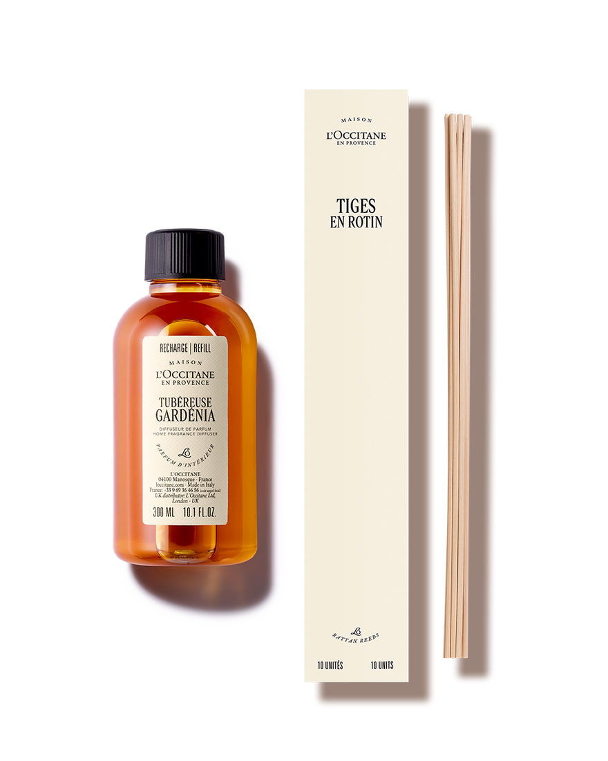 Recharge Diffuseur de parfum d'intérieur Tubéreuse Gardénia