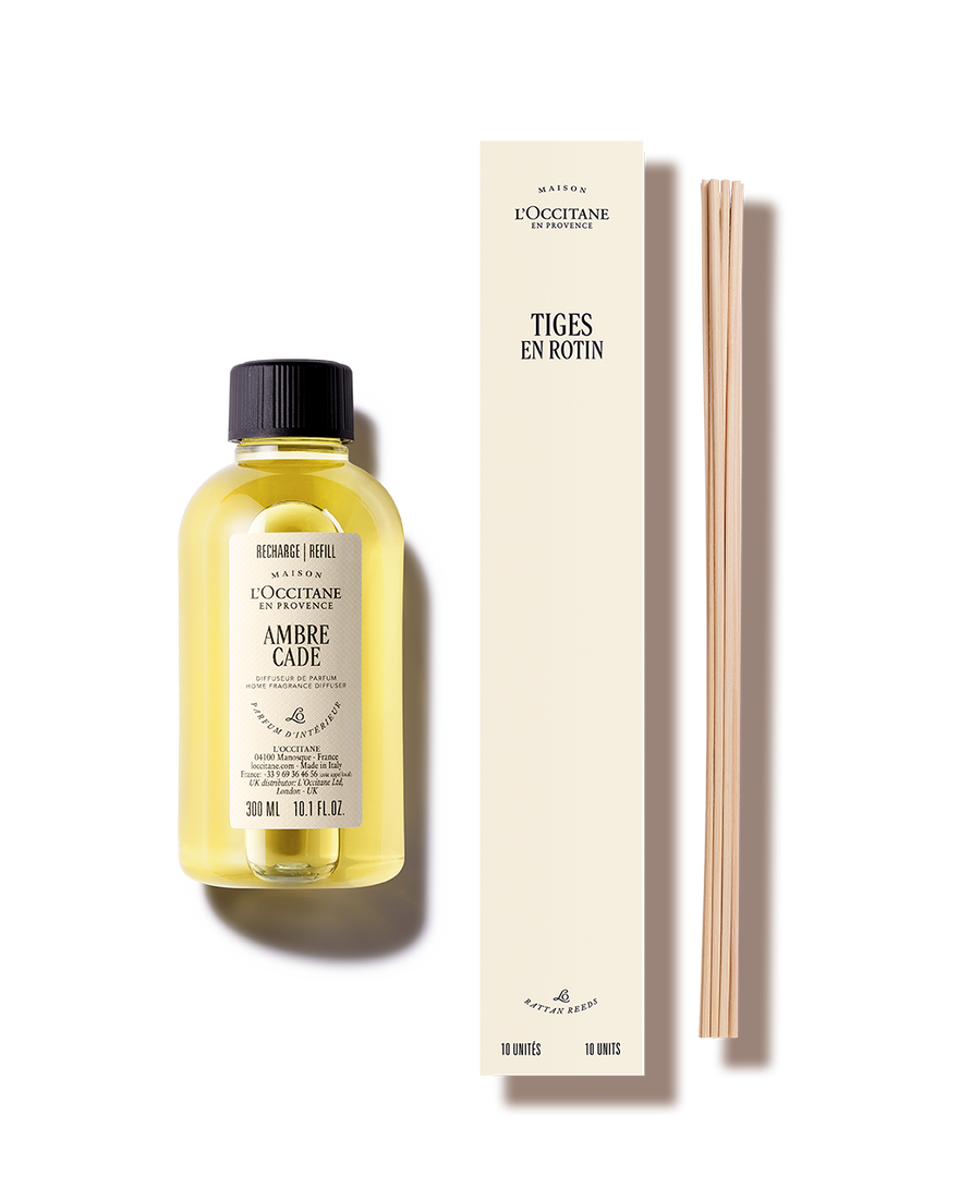 Recharge Diffuseur de parfum d'intérieur Ambre Cade