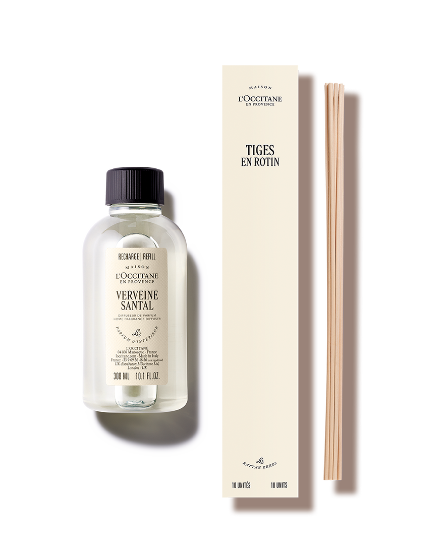 Recharge Diffuseur de parfum d'intérieur Verveine Santal