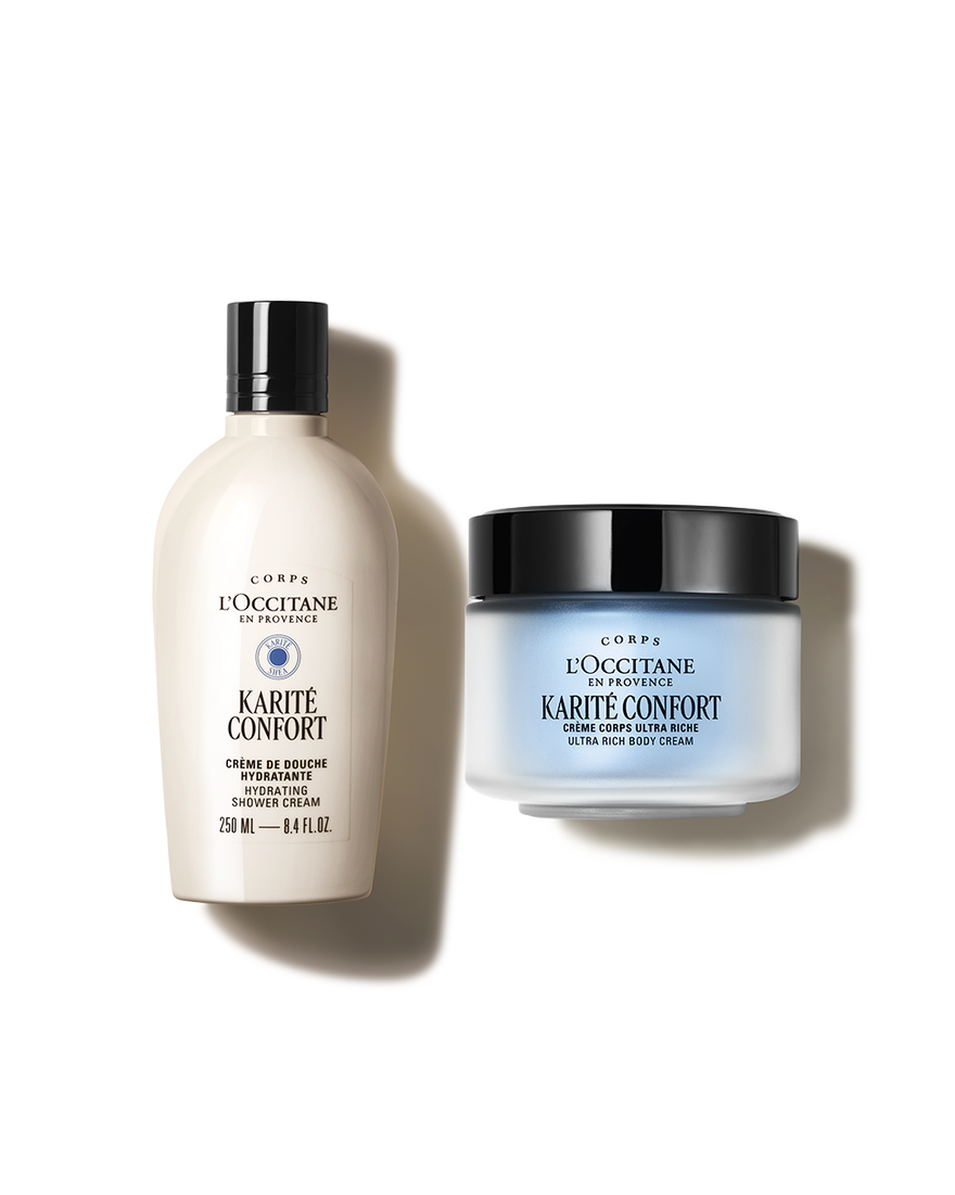 Duo Crèmes Corps & Douche Karité