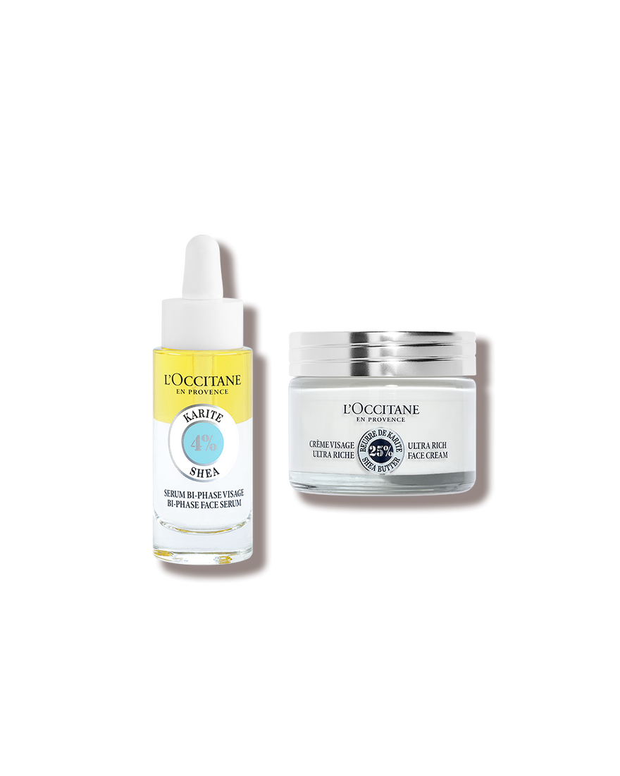 Duo Sérum & Crème Visage Karité