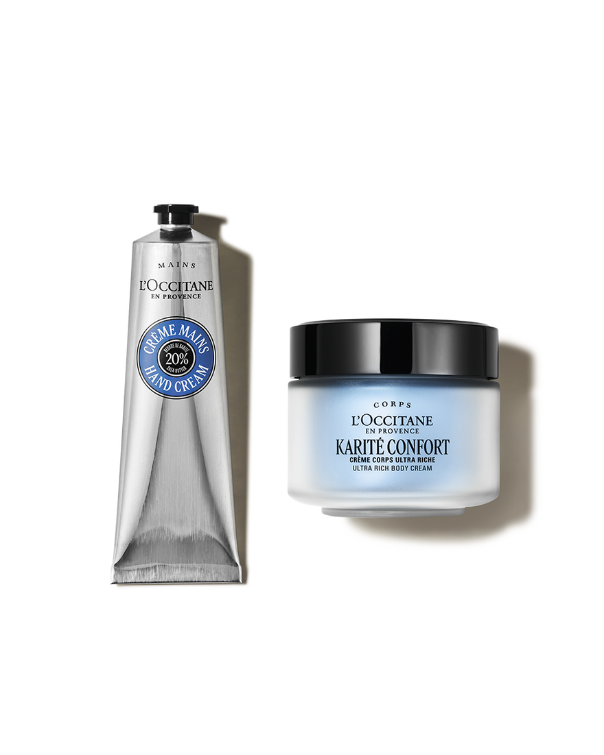 Duo Crèmes Mains & Corps Karité