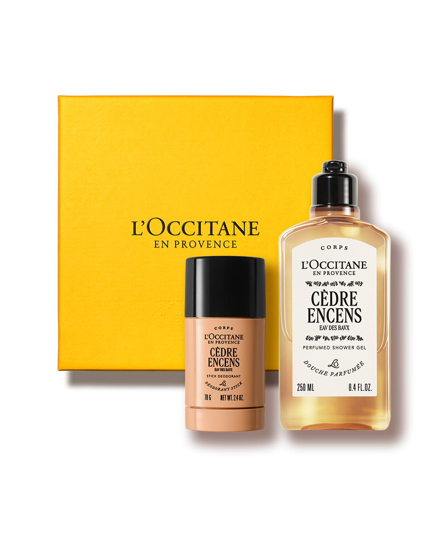 Duo Gel Douche & Déodorant Cèdre Encens