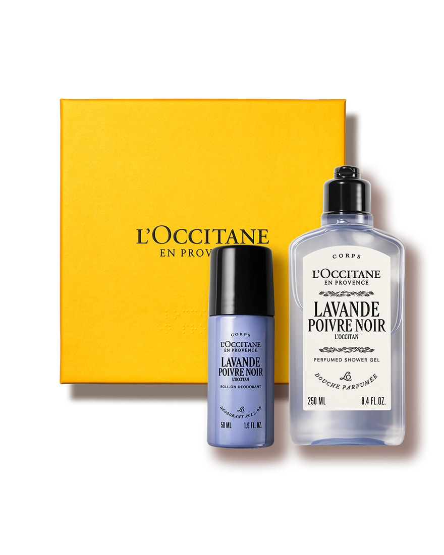 Duo Gel Douche & Déodorant Lavande Poivre Noir