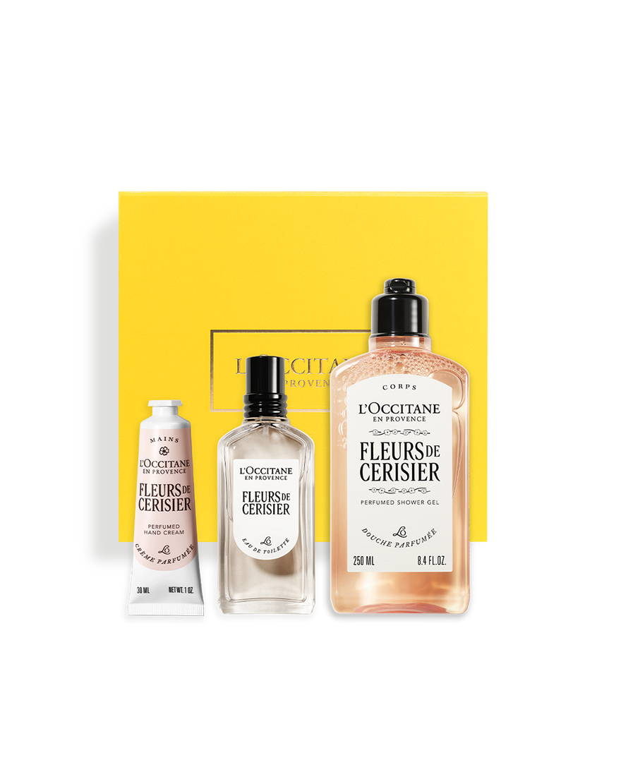 Coffret cadeau Parfum Fleurs de Cerisier