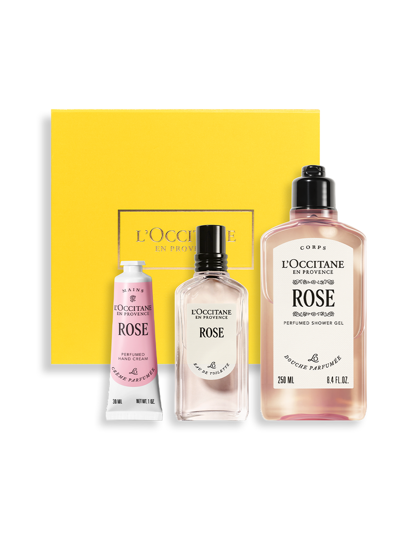 Coffret cadeau Parfum Rose