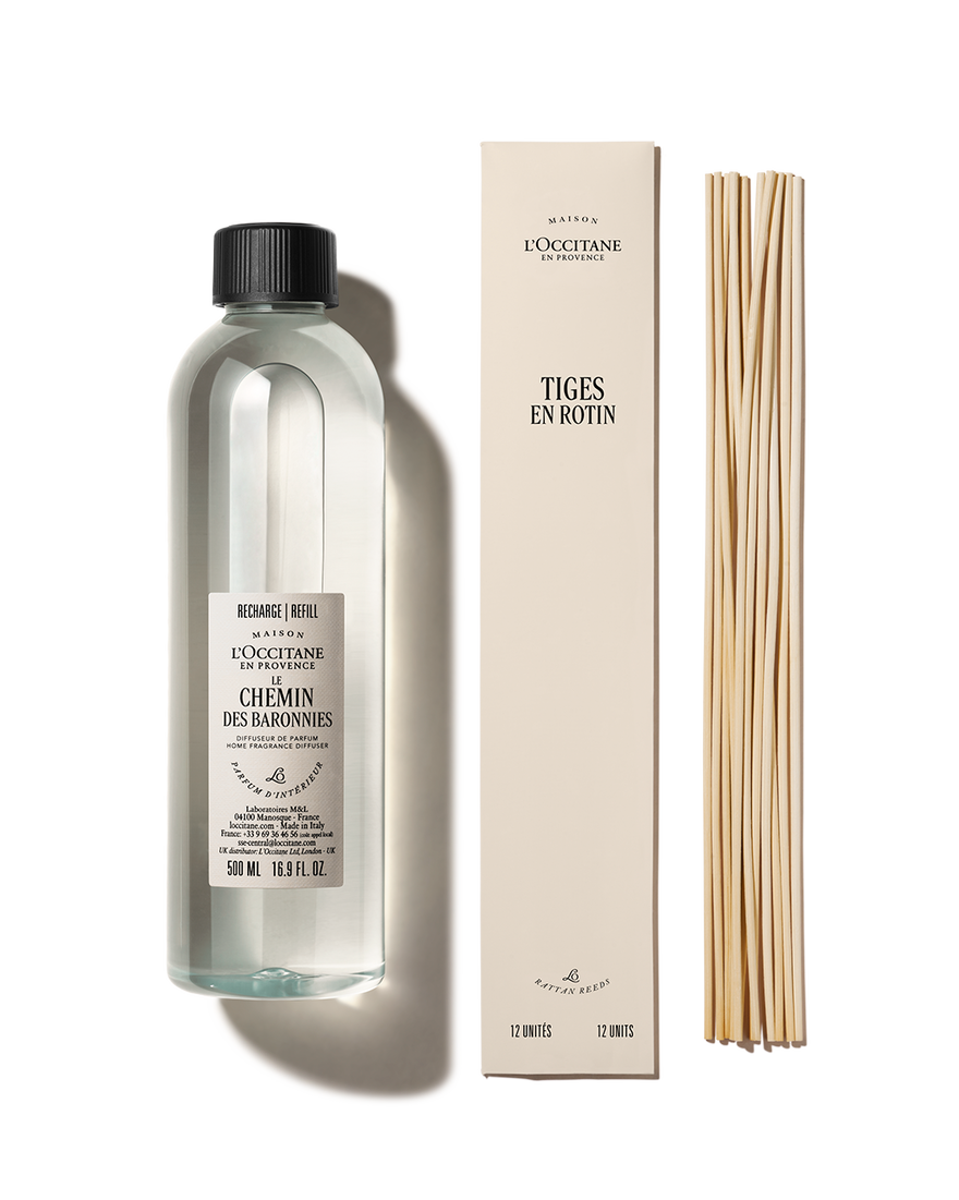 Recharge Diffuseur de parfum d'intérieur Les Chemins des Baronnies
