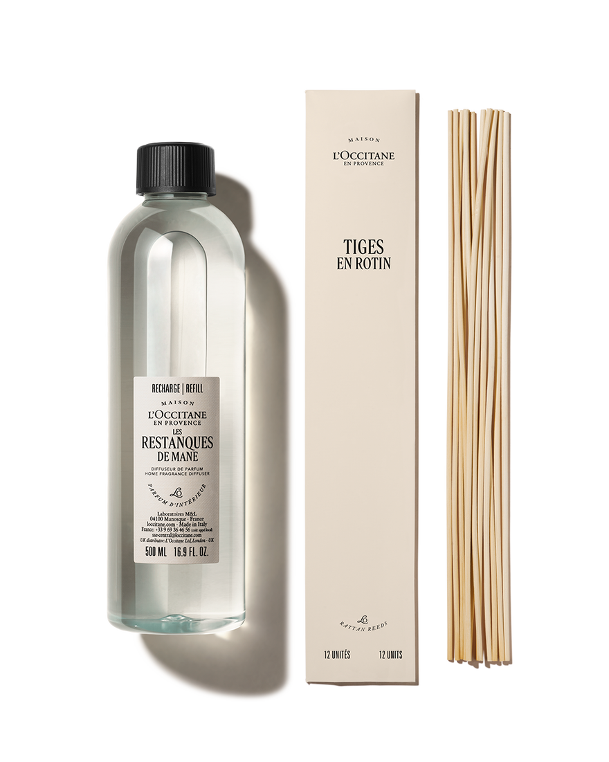 Recharge Diffuseur de parfum d'intérieur Les Restanques de Mane