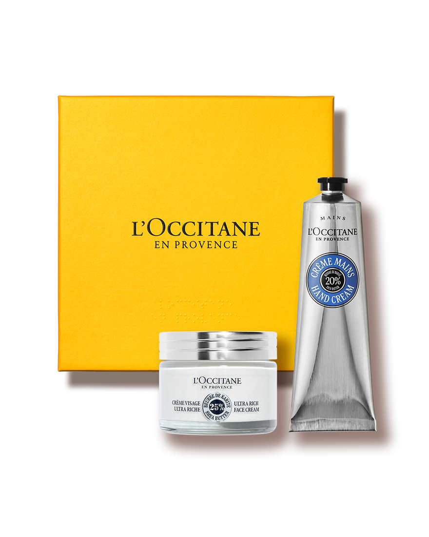 Coffret Visage & Mains Riche Karité